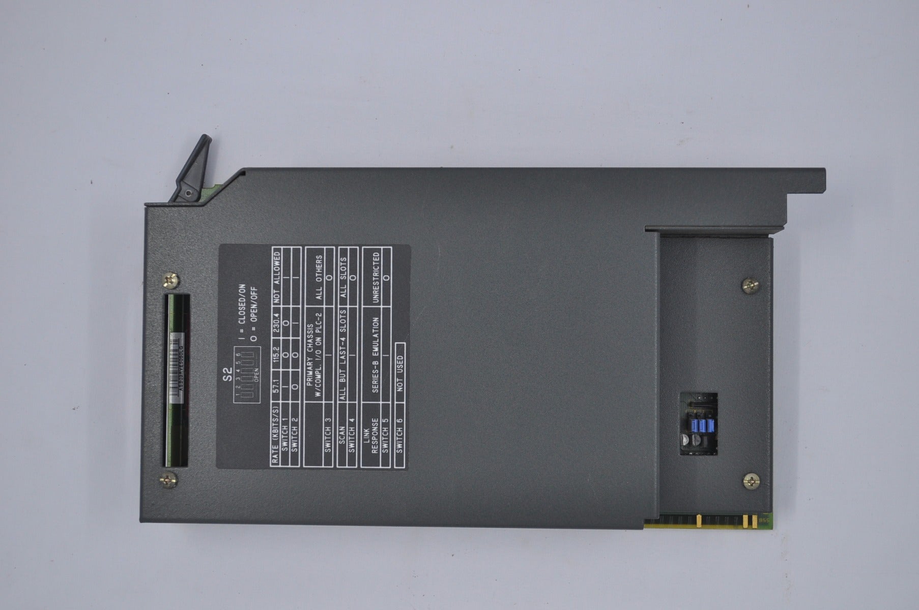 Allen bradley 1771-asb d remote i/o adapter module