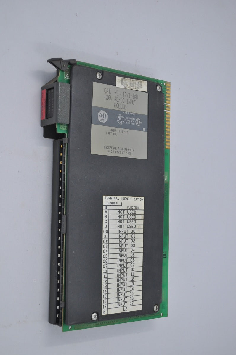 Allen bradley 1771-iad ac/dc input module