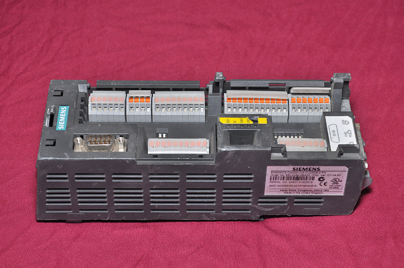Siemens sinamics control unit cu250s-2pn control unit