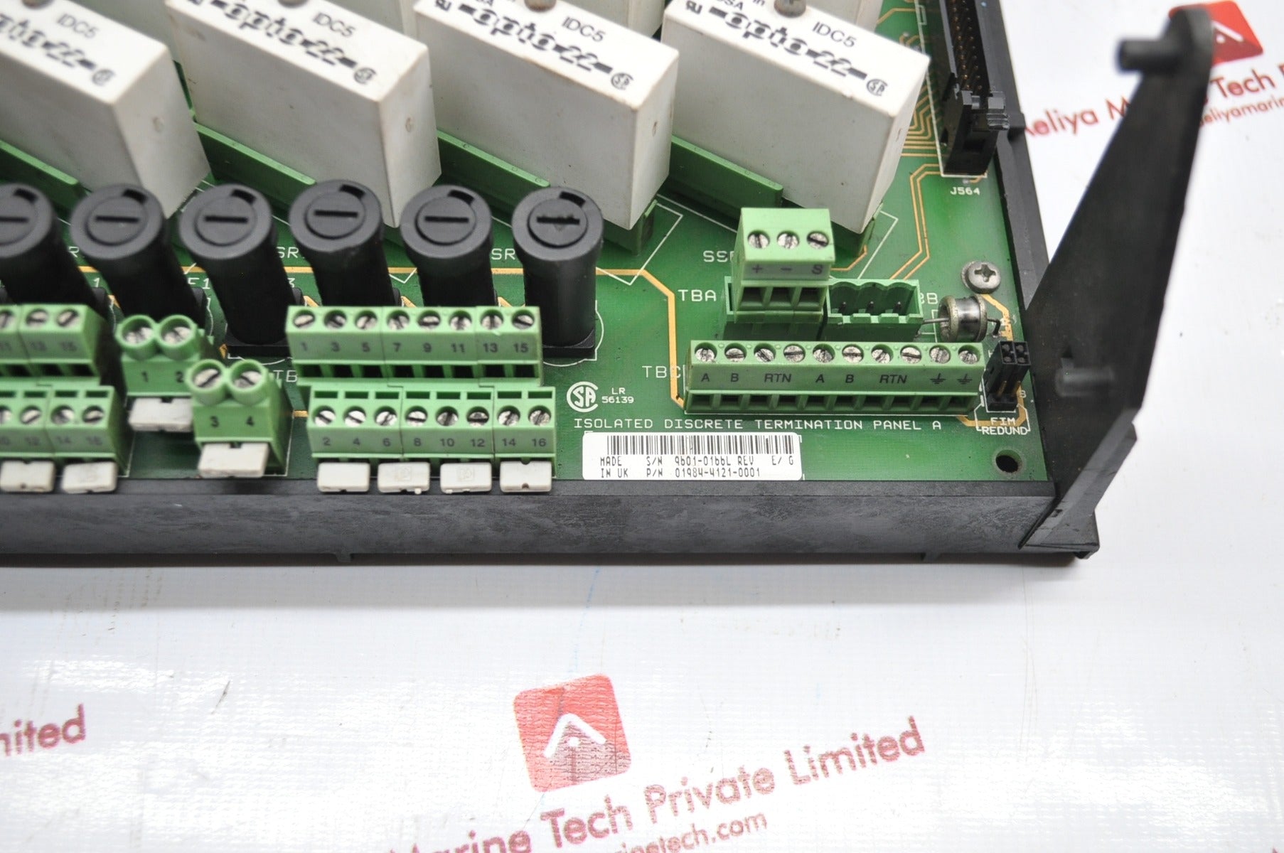 Fisher-rosemount 01984-4121-0001 Isolated Discrete Termination Panel A