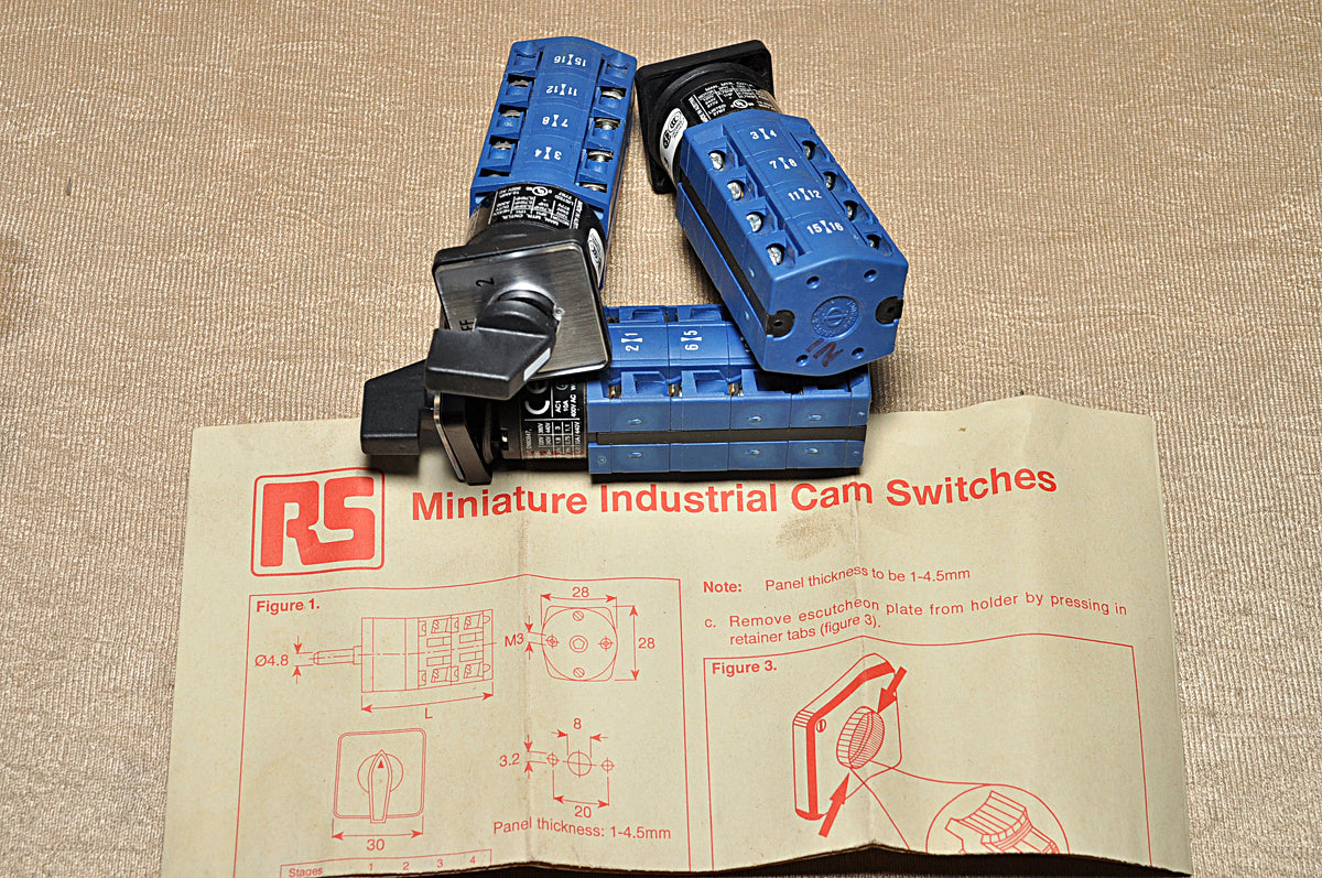 Kraus & naimer rs 236 394 rotary switch