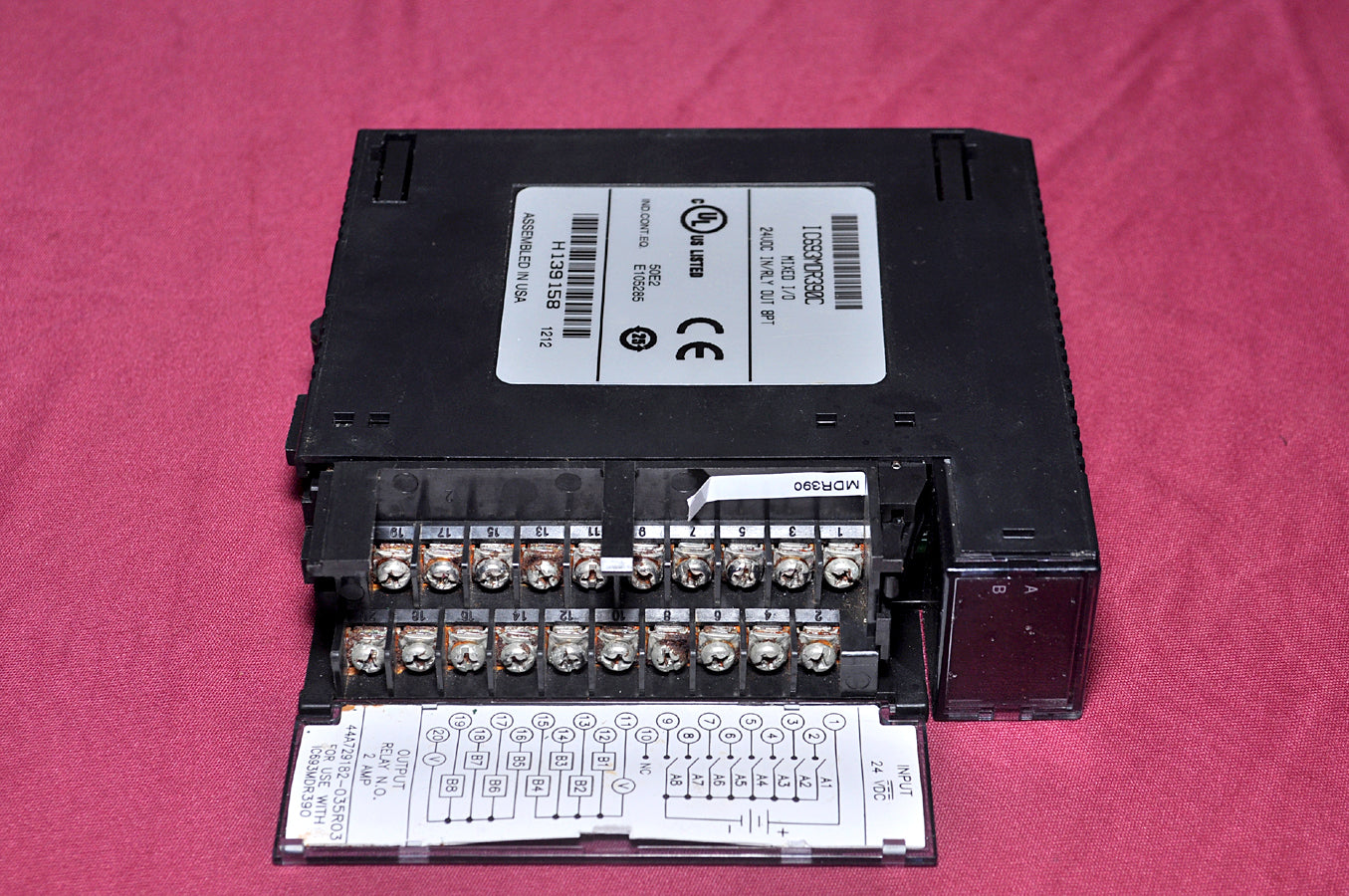 Ge fanuc ic693mdr390c mixed i/o