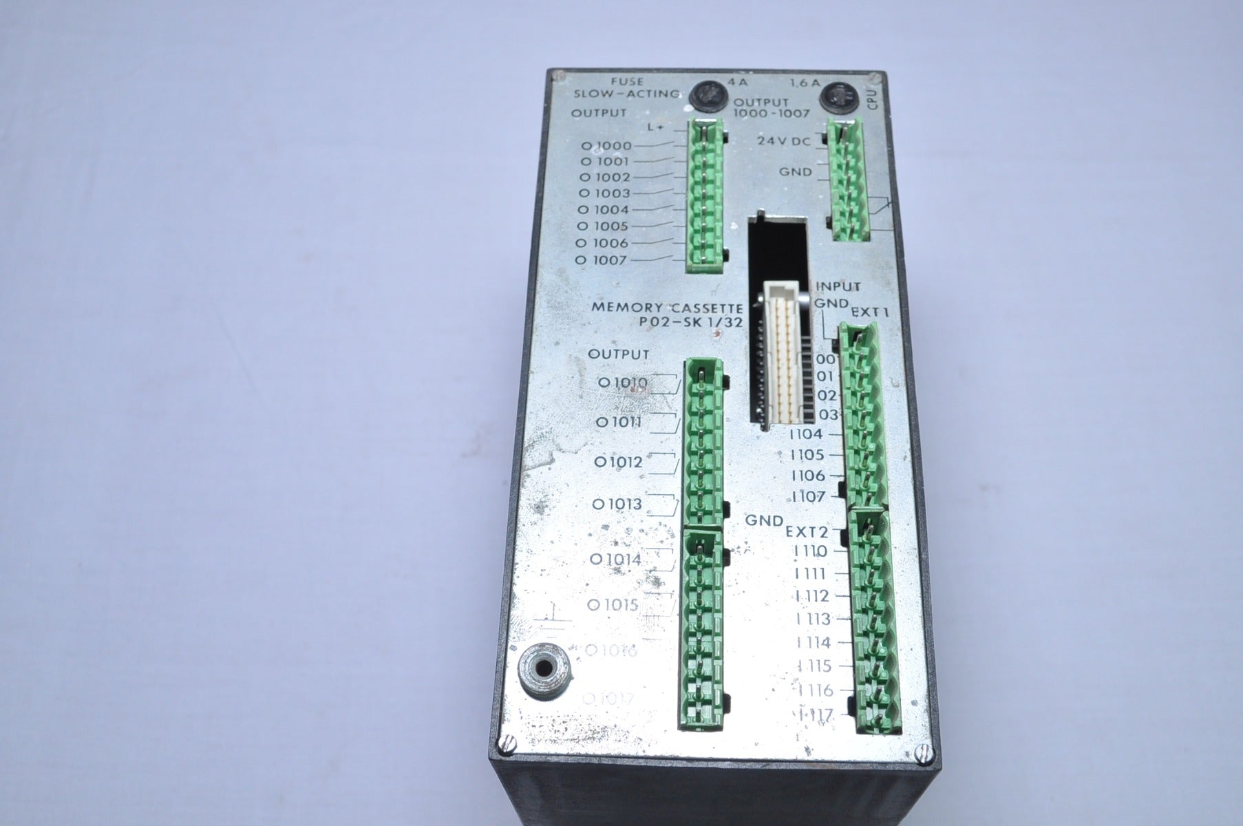 Westfalia separator plc 100/1(a) control unit