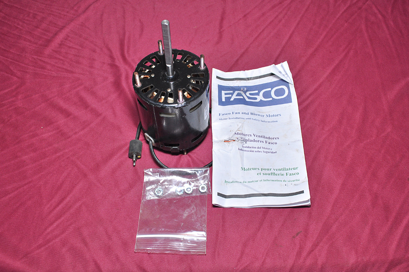 Fasco d1126 oem replacement fan motor