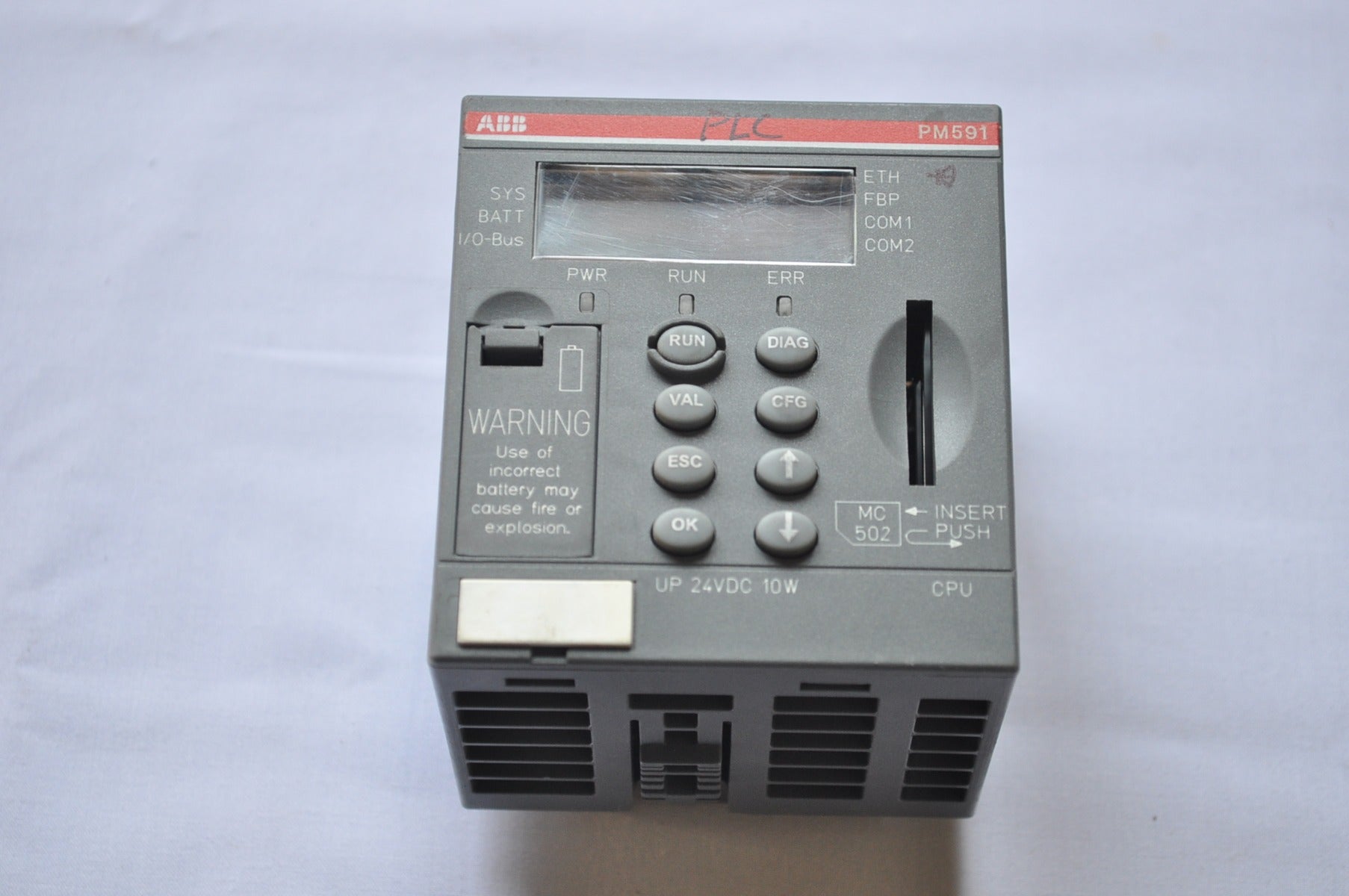 Abb Pm591-eth C2 1Sap150100R0170 Central Processing Unit