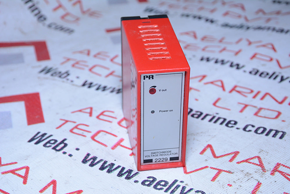 PR ELECTRONICS A/S SWITCHMODE VOLTAGE REGULATOR MODEL 2229 A
