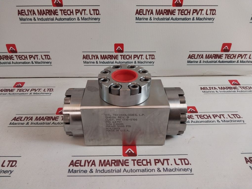 Dtl Technologies Sh0114 Shuttle Valve 5000 Psi