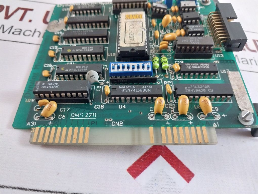 Dynalog Micro-systems Dms 2711 Pcb Card Pcl-207