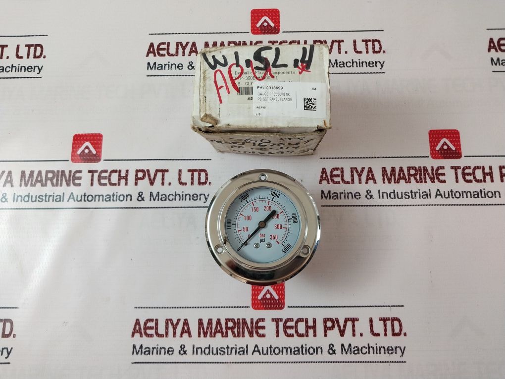 Dynamic Cf1P-350E**5000 Psi Pressure Gauge