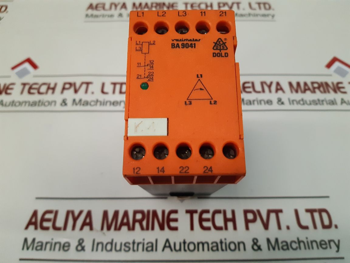 E.Dold Ba 9041 Phase Sequence Relay Used