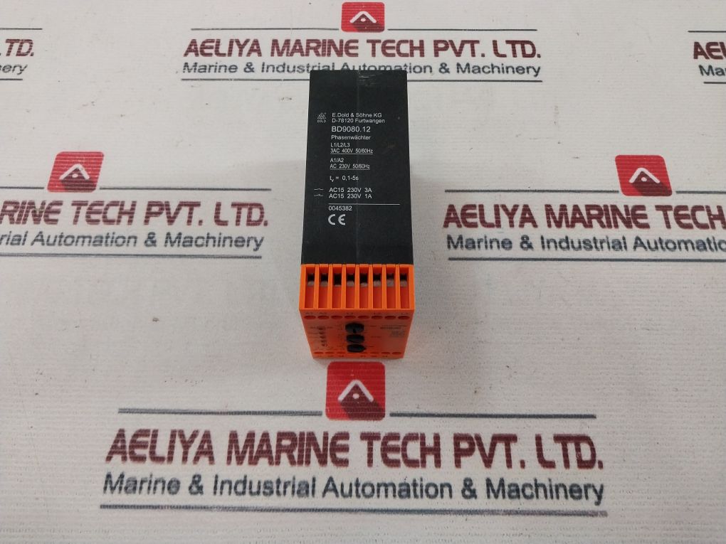 E.Dold & Sohne Bd9080.12 Phase Monitoring Relay Ac 230V