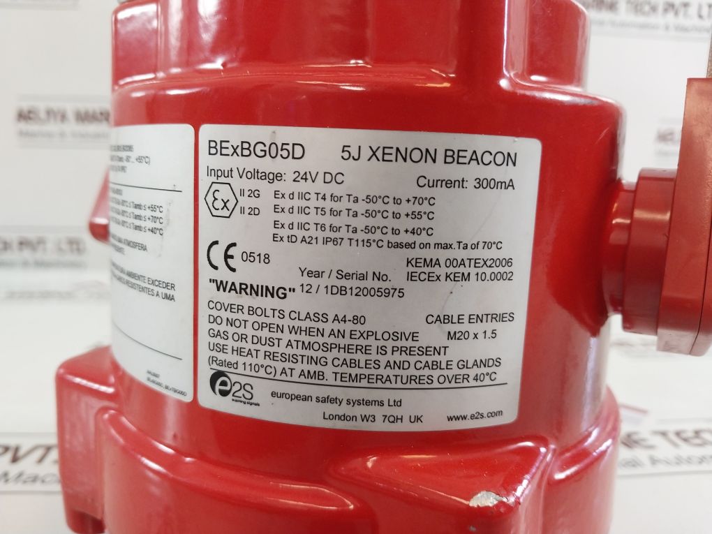 European Safety Systems Bexbg05D 5J Xenon Beacon
