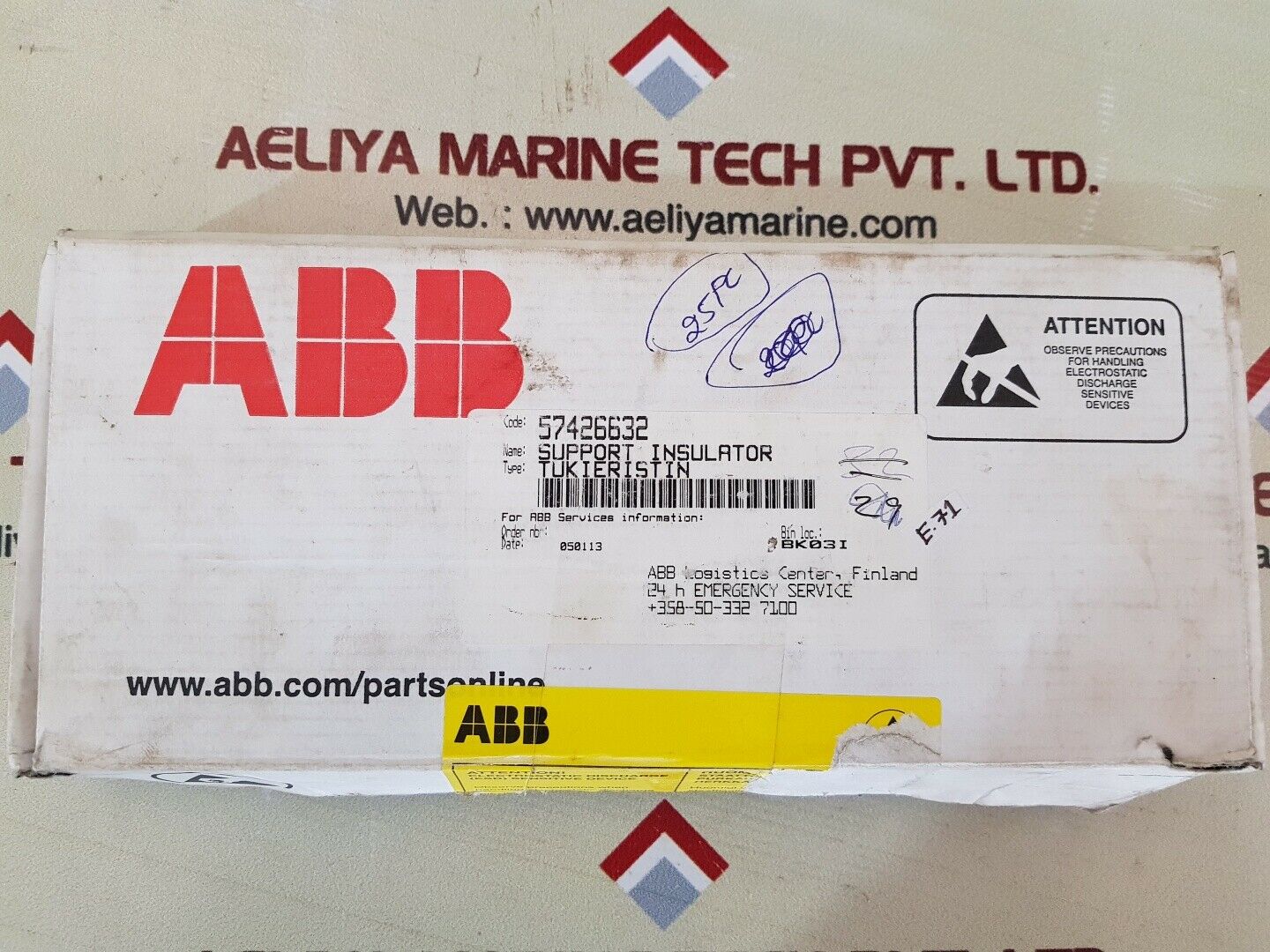 Abb Tukieristin Support Insulator 57426632