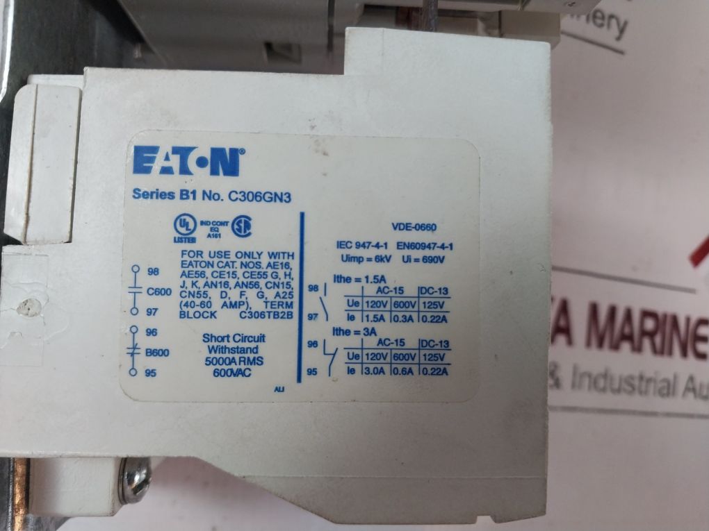 Eaton An16Gn0 Starter C306Gn3