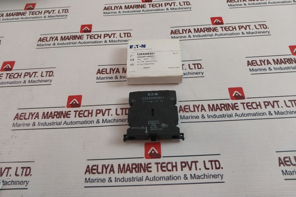 Eaton C25320Kg01 Auxiliary Contact Block