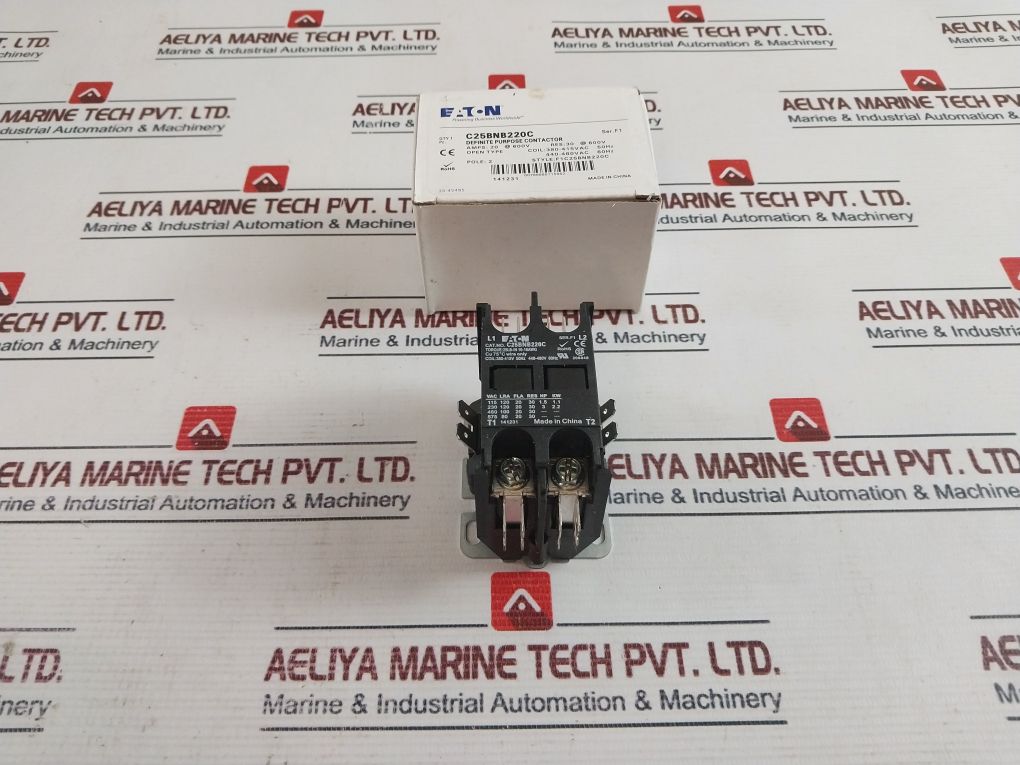 Eaton C25Bnb220C Definite Purpose Contactor 380-415V 50Hz