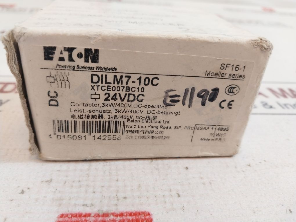 Eaton Dilm7-10C Contactor