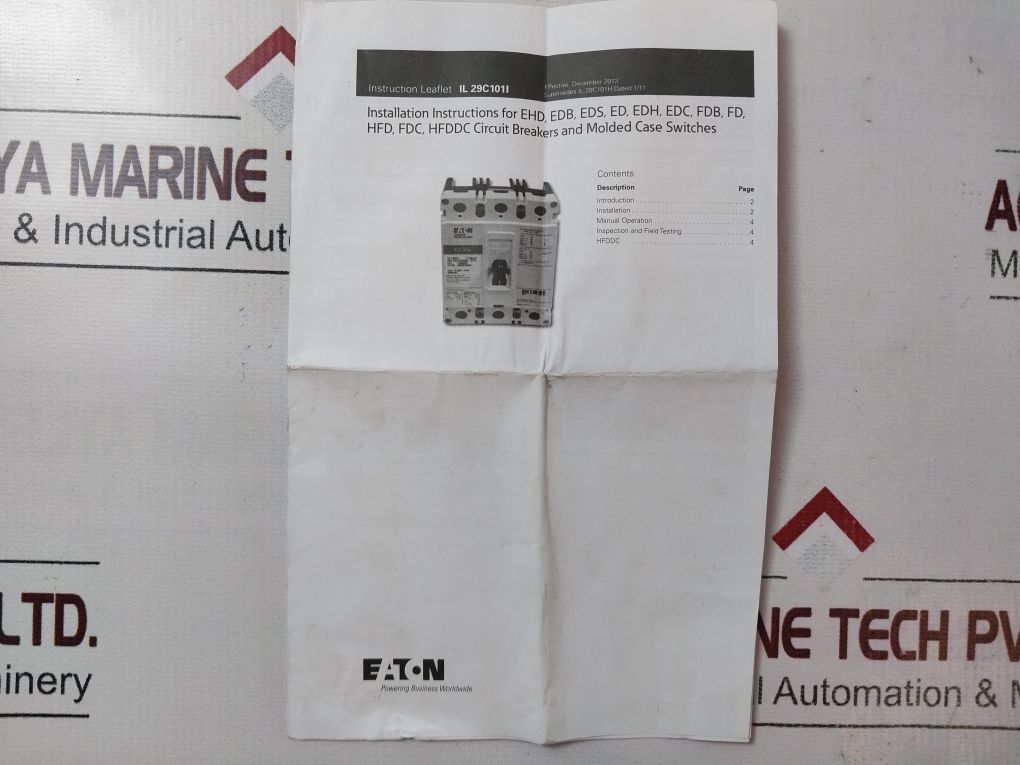 Eaton Hfd3015Lu16 3-p Industrial Circuit Breaker