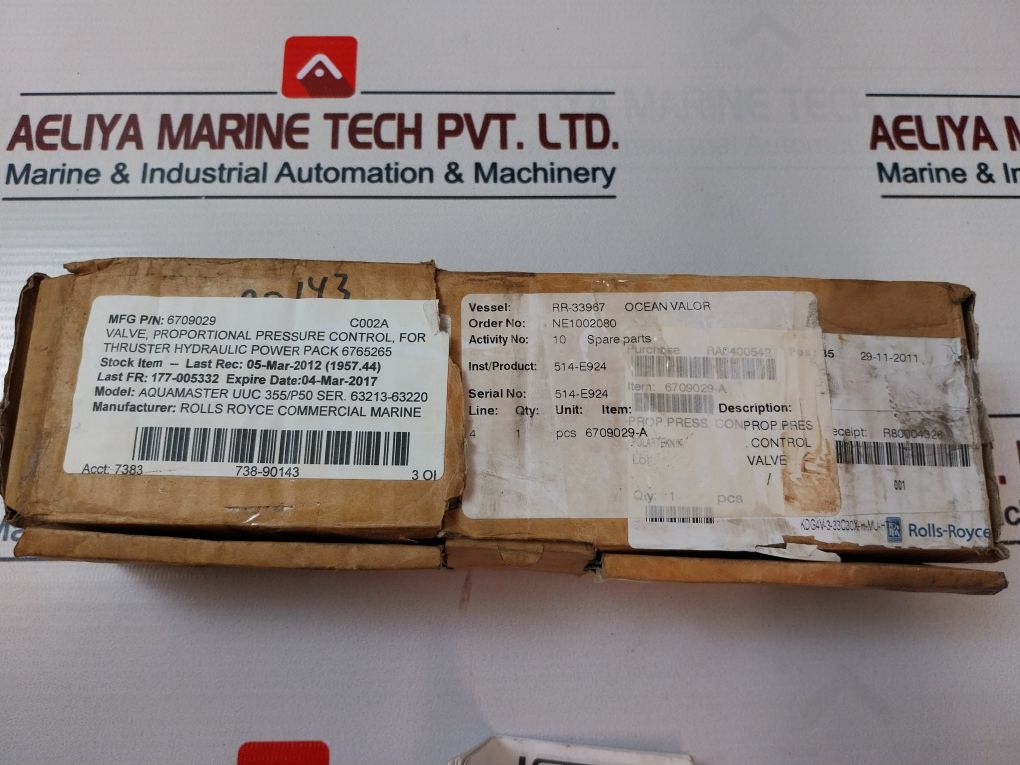 Eaton Kdg4V 3 33C30X H M U H7 60 Hydraulic Proportional Valve