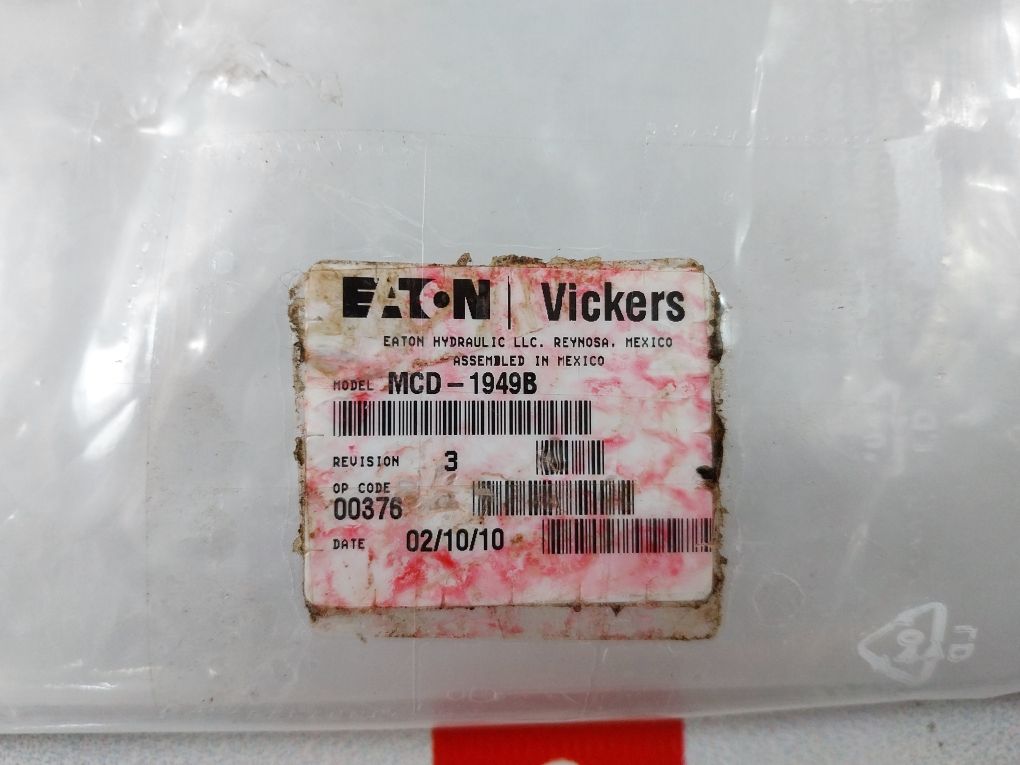 Eaton Vickers Mcd 1949 Hydraulic Manifold Valve