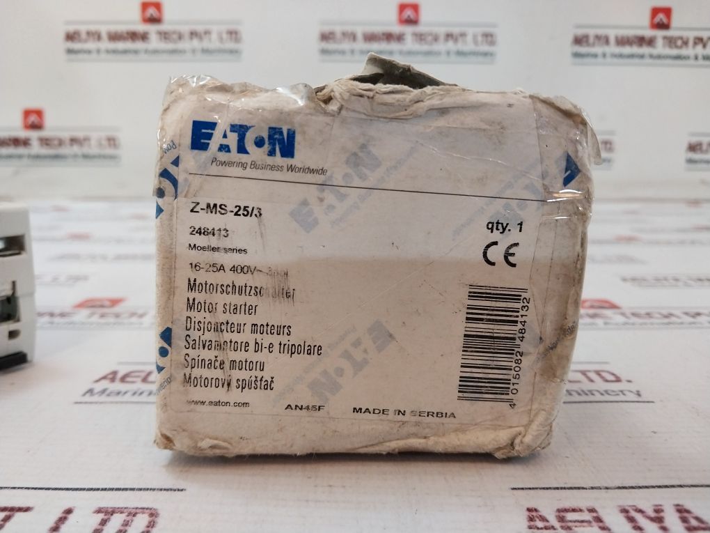 Eaton Z-ms-25/3 Electric Motor Starter 400V 50/60Hz
