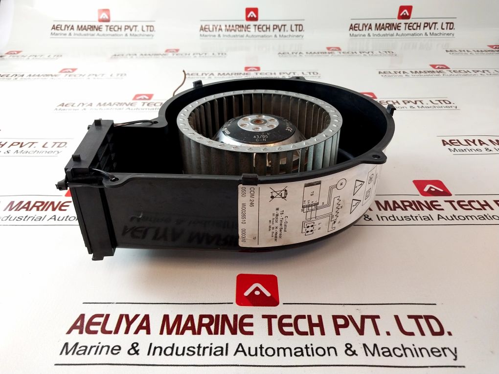 Ebm R2E133-an77-15 Centrifugal Fan And Blower