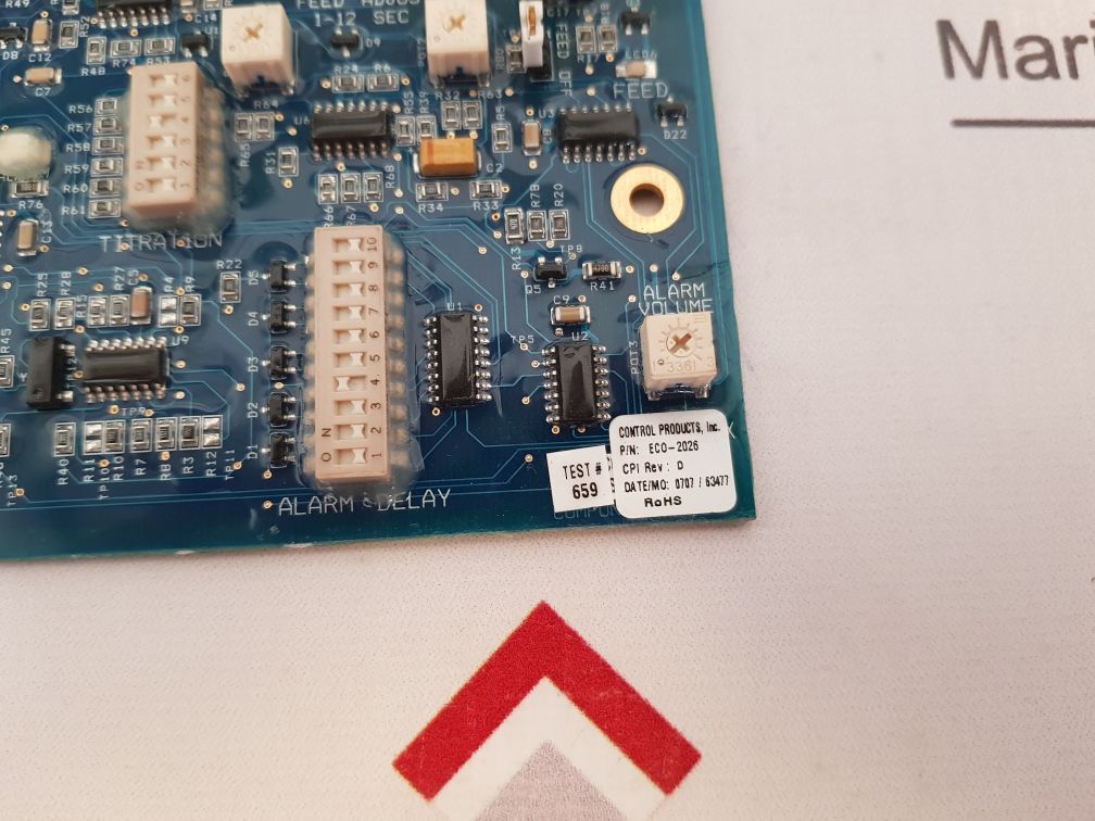Ecolab Pwa 9212-2002 Pcb Card E227809