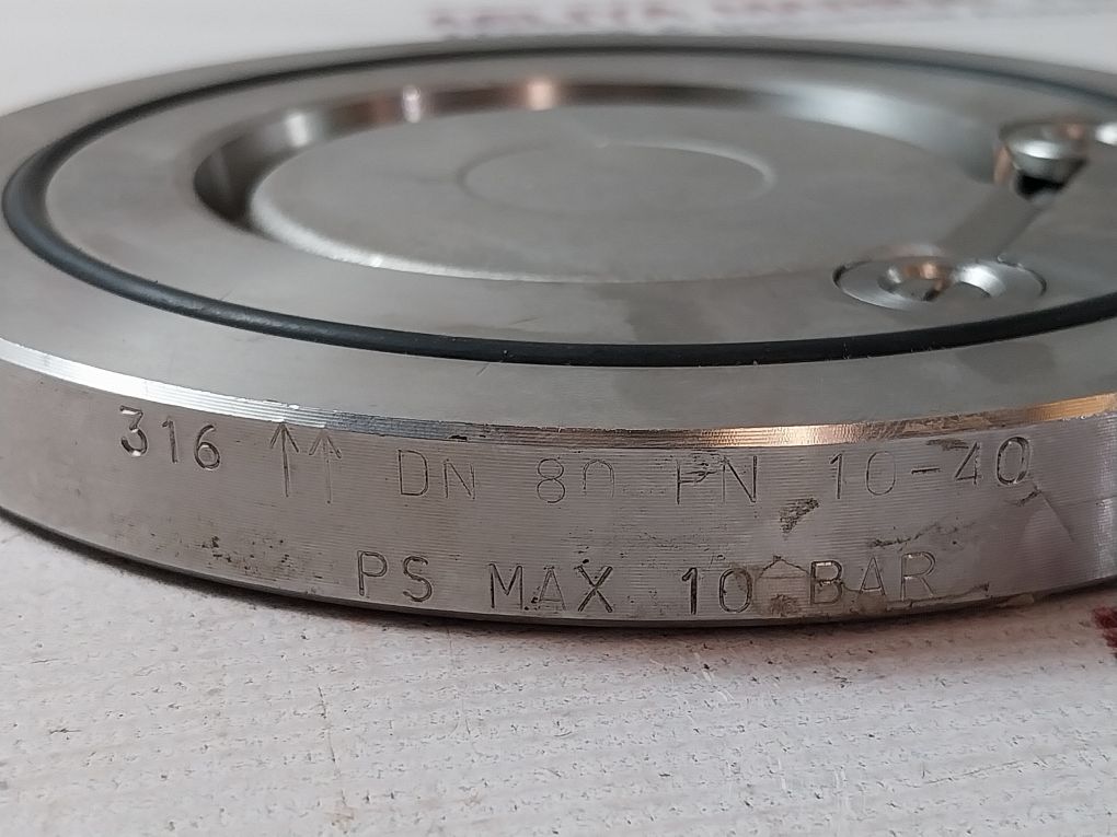 Econosto Dn 80 Pn 10-40 Check Valve-wafer Style