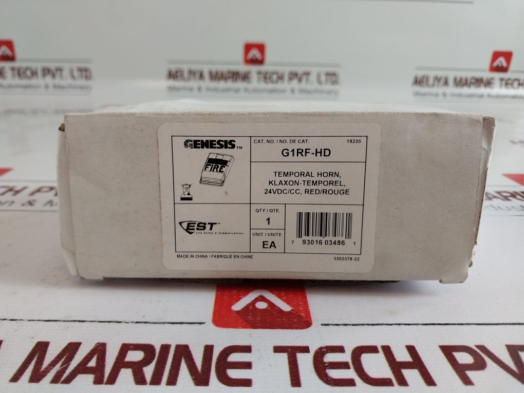 Lot Of 2X Edwards Genesis G1Rf-hd Fire Alarm Temporal Horn