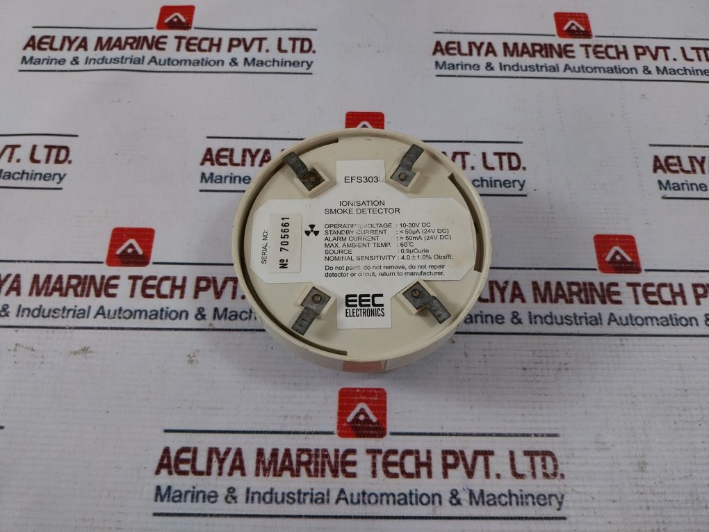 Eec Electronics Efs303 Ionisation Smoke Detector 10-30V Dc