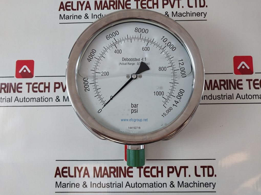 Efc Deboosted 4:1 Efc28278003150394881 Hydraulic Gauge