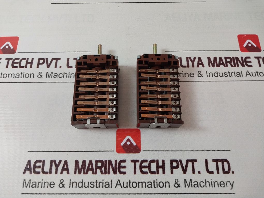 Lot Of 2X Ego 42.04000.008 Rotary Position Switch