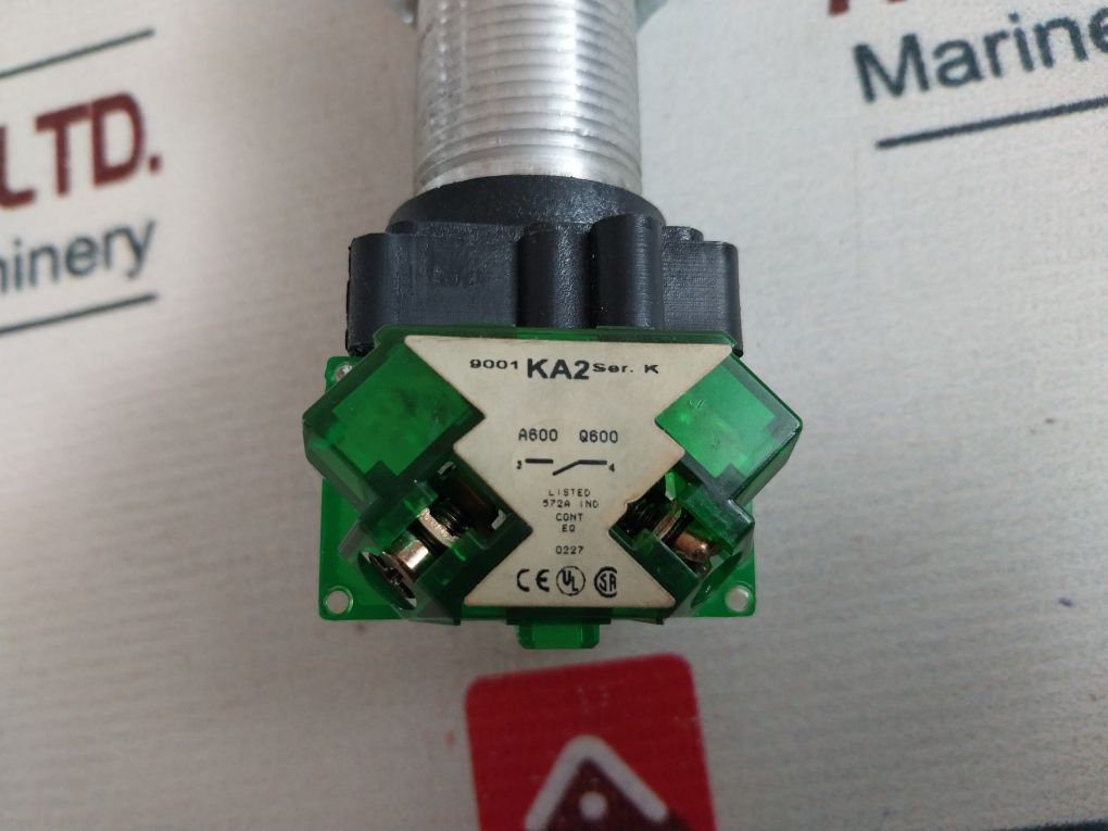 Egs Square D Ep Series A9541-1 Start Button With Green Boot