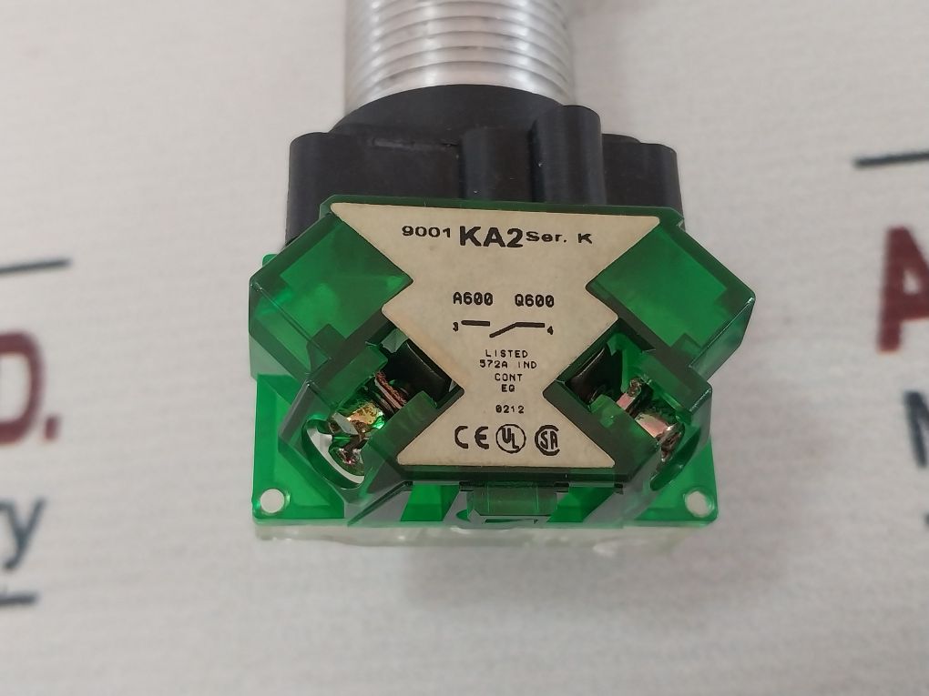 Egs "Ep Series" A9514-2 Stop Button W/Red Boot 70.008.1004