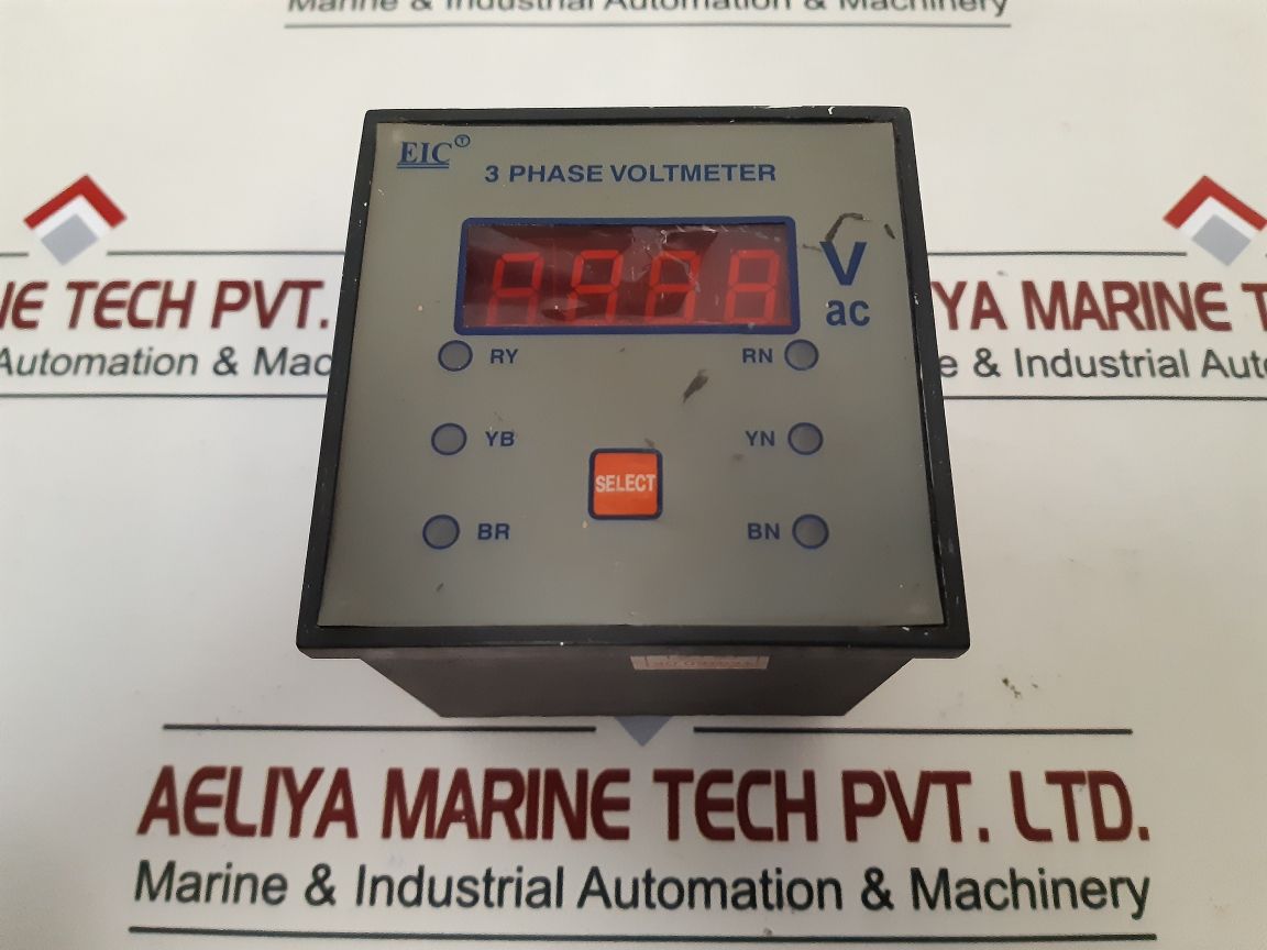 Eic 3Pd 3 Phase Voltmeter