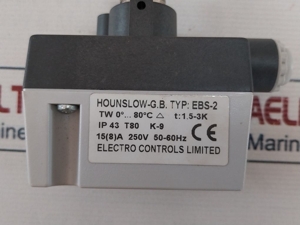 Electro Controls Ebs-2 Stage Imersion H/R Thermostat T80 Ip 43