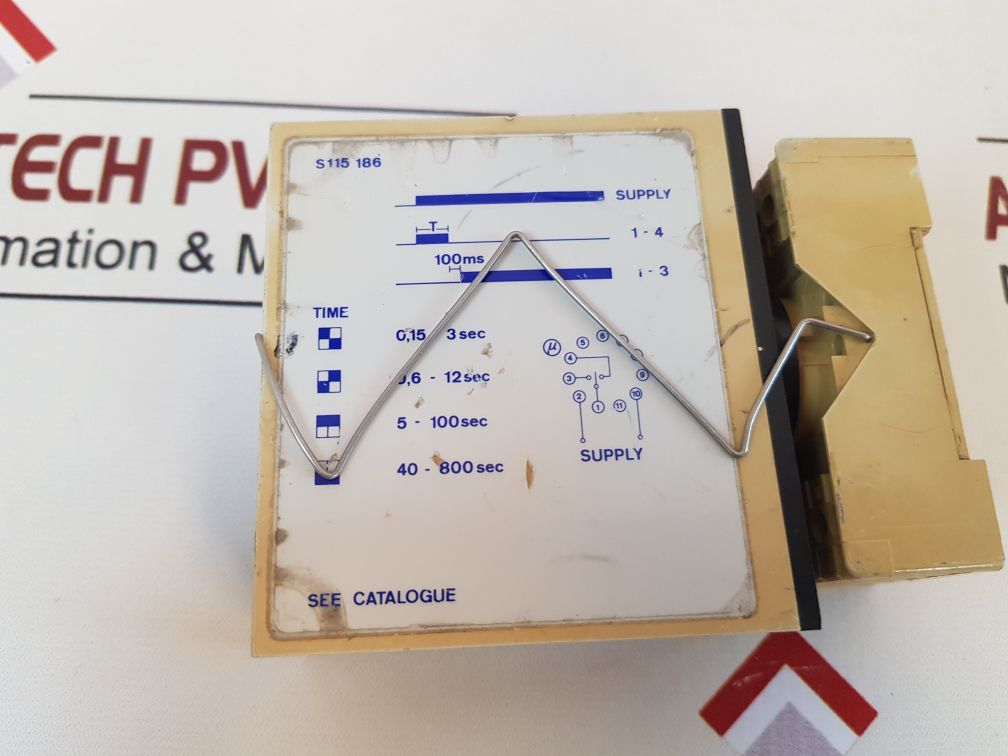 Electromatic S 115186 115 Star-delta Timer