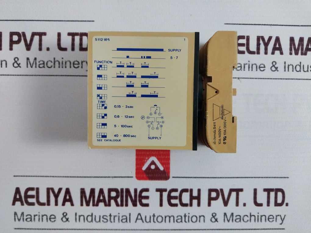 Electromatic S 112 166 724 Interval Timer External Start With Base S411