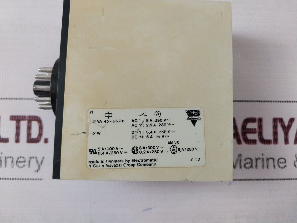 Electromatic S 1201 166 230 Combi Timer Automatic Start 230V~ 50/60Hz