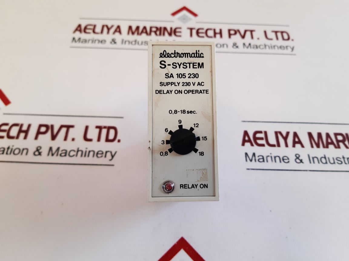 Electromatic Sa 105 230 Delay On Operate