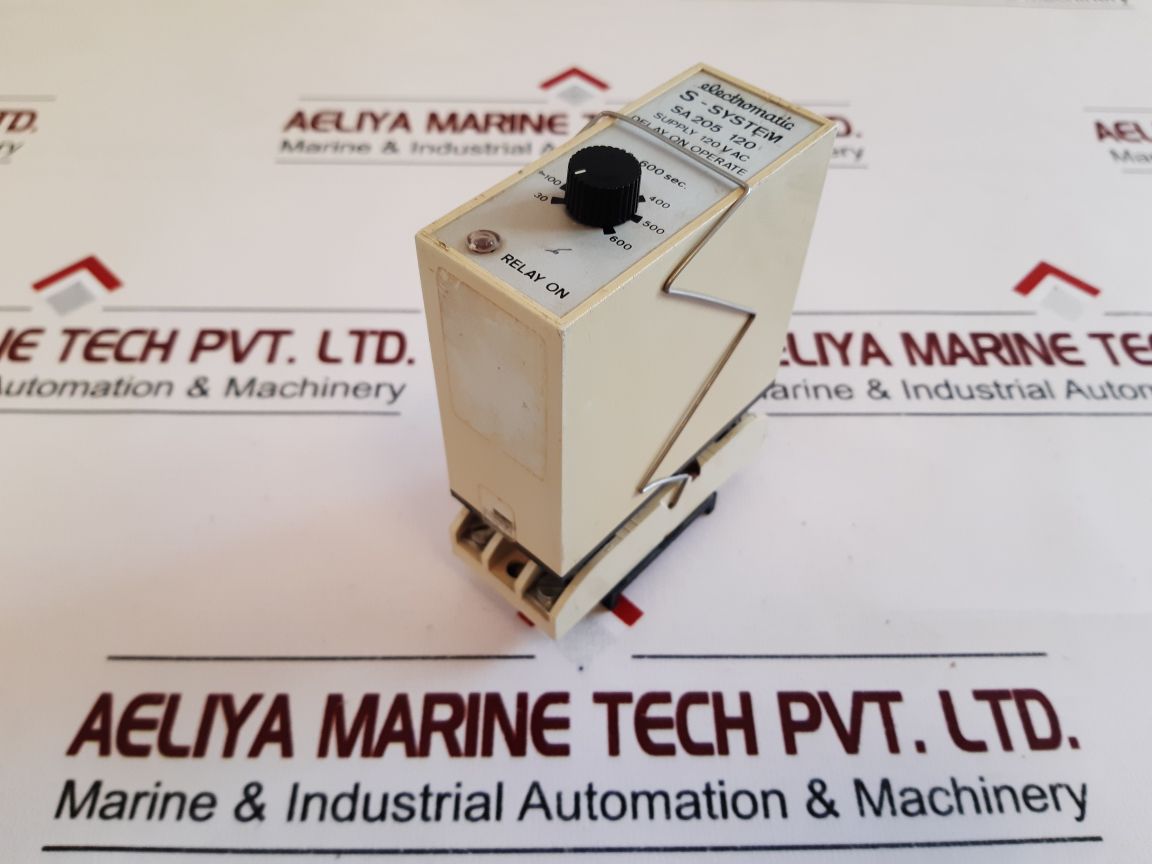 Electromatic Sa 205 120 Delay On Operate With Base