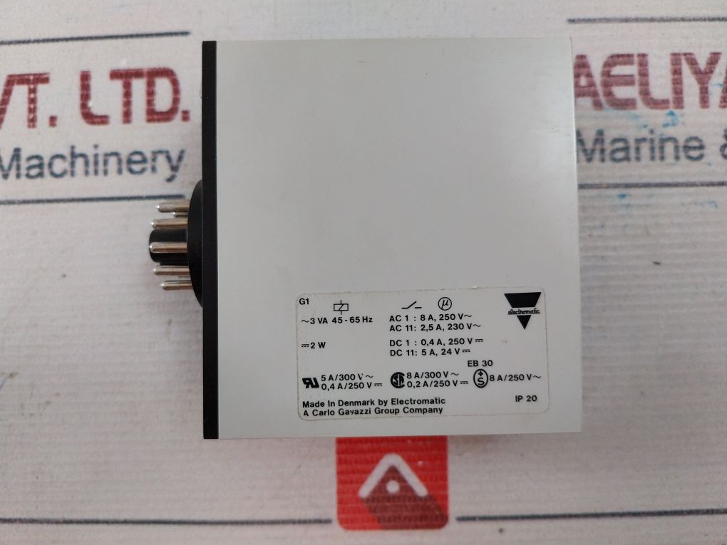 Electromatic Sa 205 230 Time Delay On Operate 3-60 Sec
