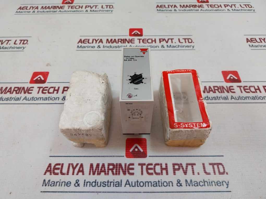 Electromatic Sa 205 724 Delay On Operate Relay