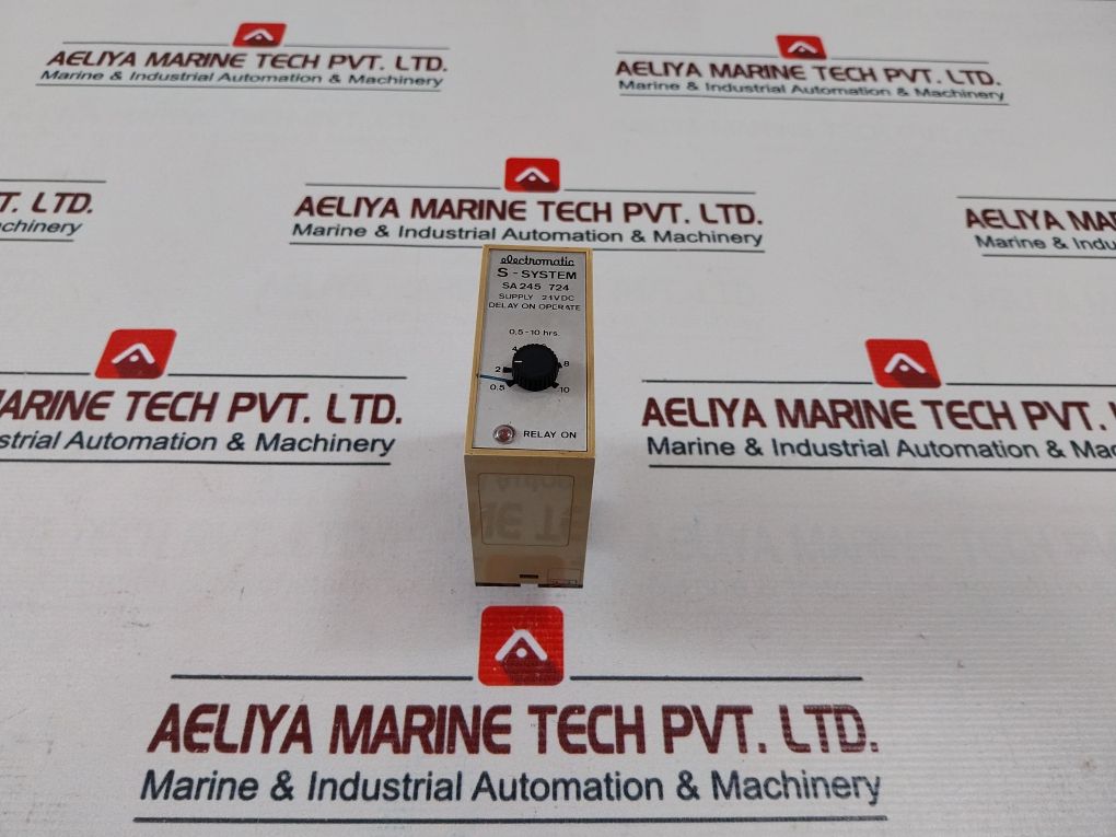Electromatic Sa 245 724 S-system Relay Delay On Operate 0.5-10 Hrs
