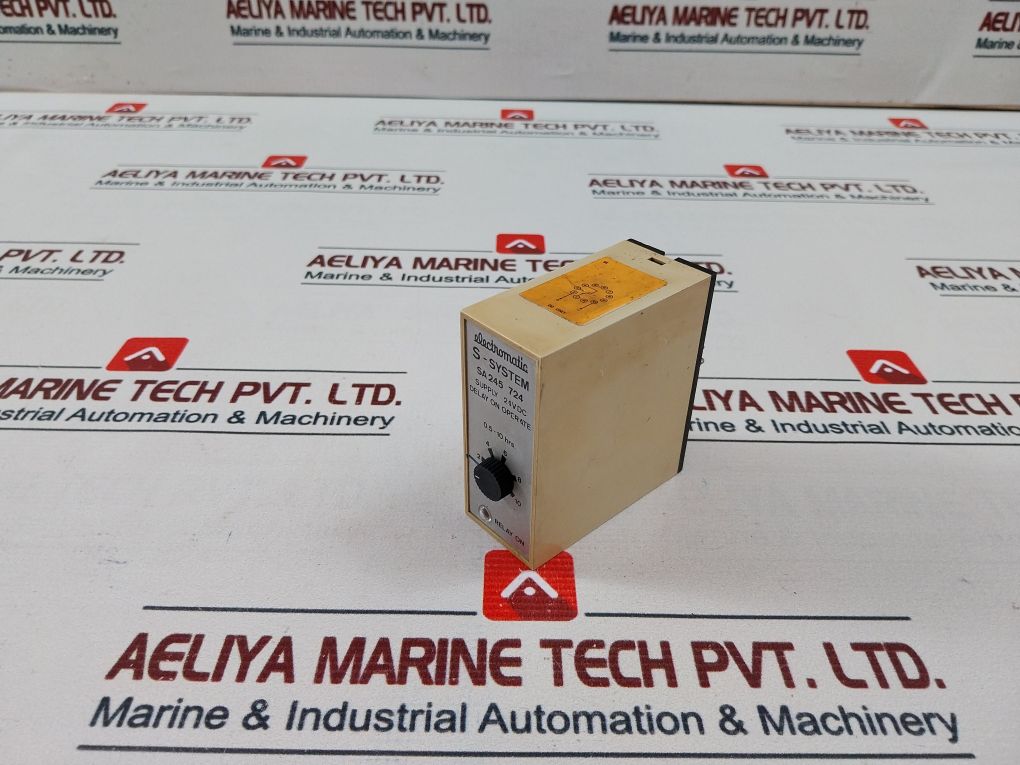 Electromatic Sa 245 724 S-system Relay Delay On Operate 0.5-10 Hrs