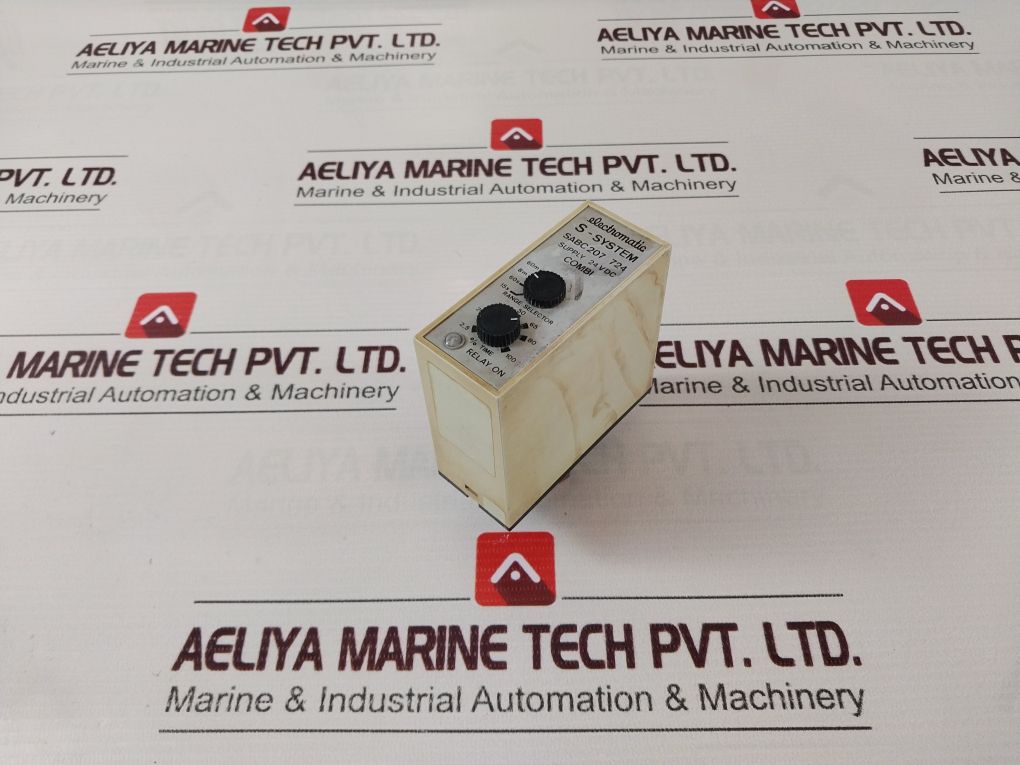 Electromatic Sabc 207 724 Combi Relay Range Timer