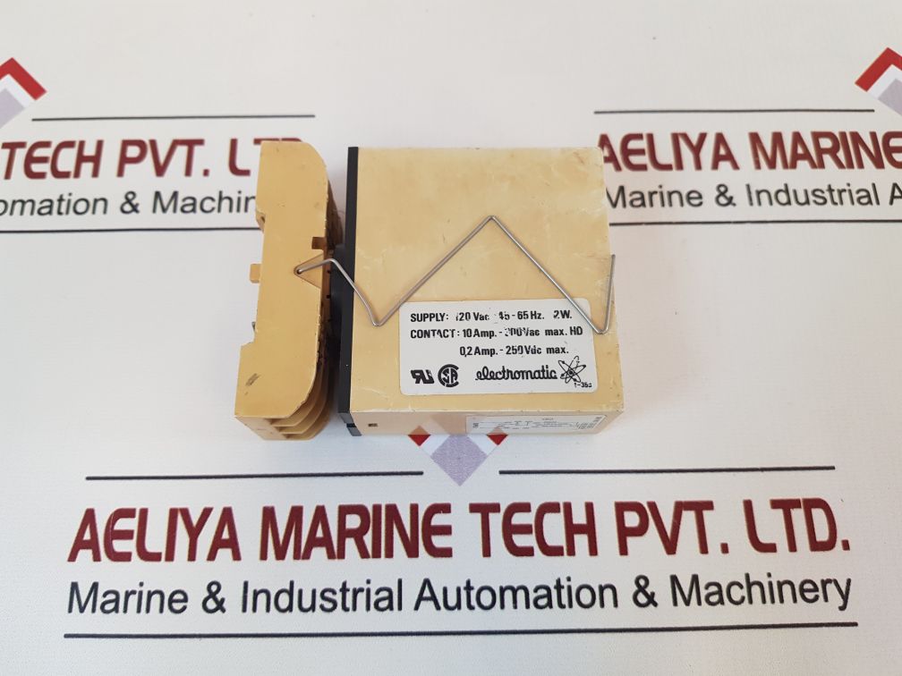 Electromatic Sm 190 120 3 Phase Sequence Current Relay