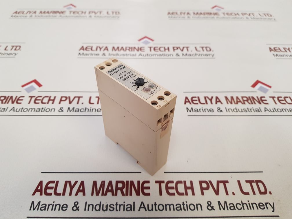 Electromatic Ua 05 U-system Delay On Operate Relay 0.16-6 Sec