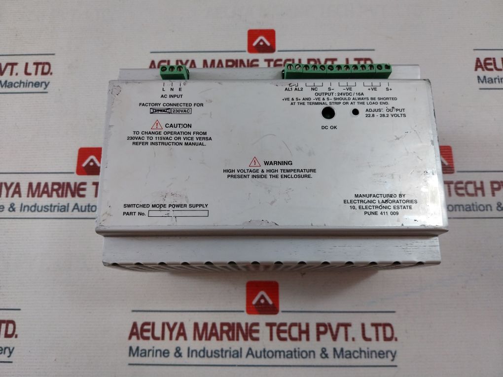 Electronic Laboratories 24Vdc / 16A Switched Mode Power Supply