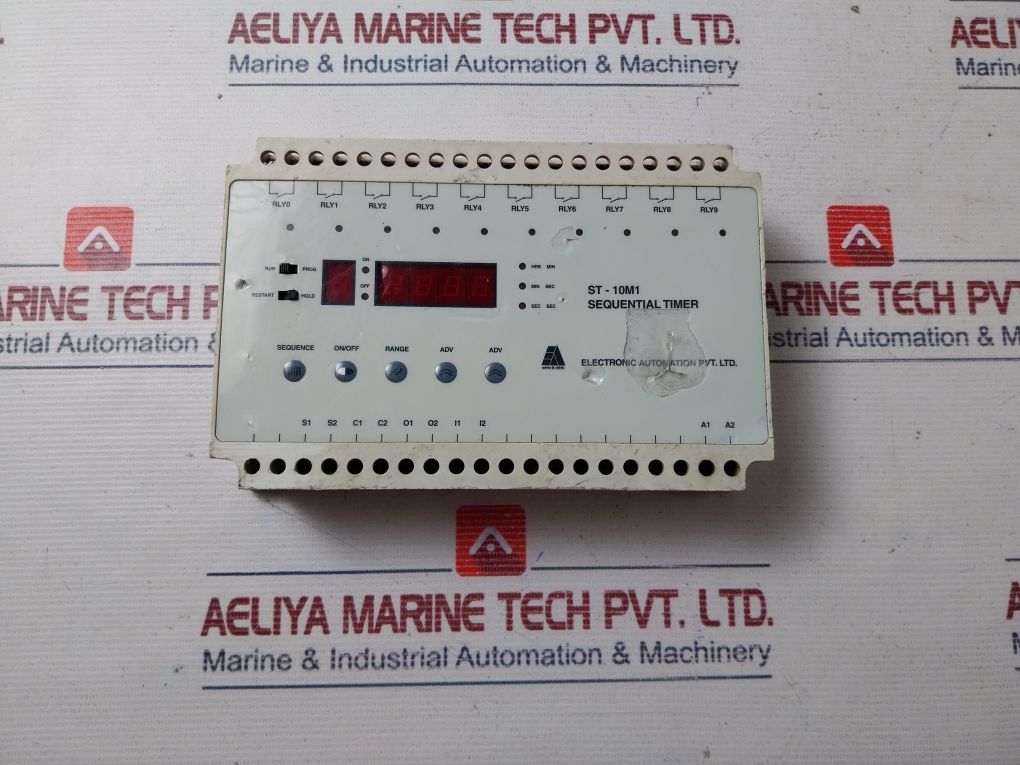 Electronic St-10M1 Sequential Timer 00.10 Sec - 99 Hrs 59 Min